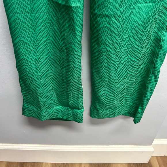 Vero  Moda silky pants emeralds green size M - Picture 6 of 6